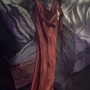 Sincerely Jules Rust Prom Dress